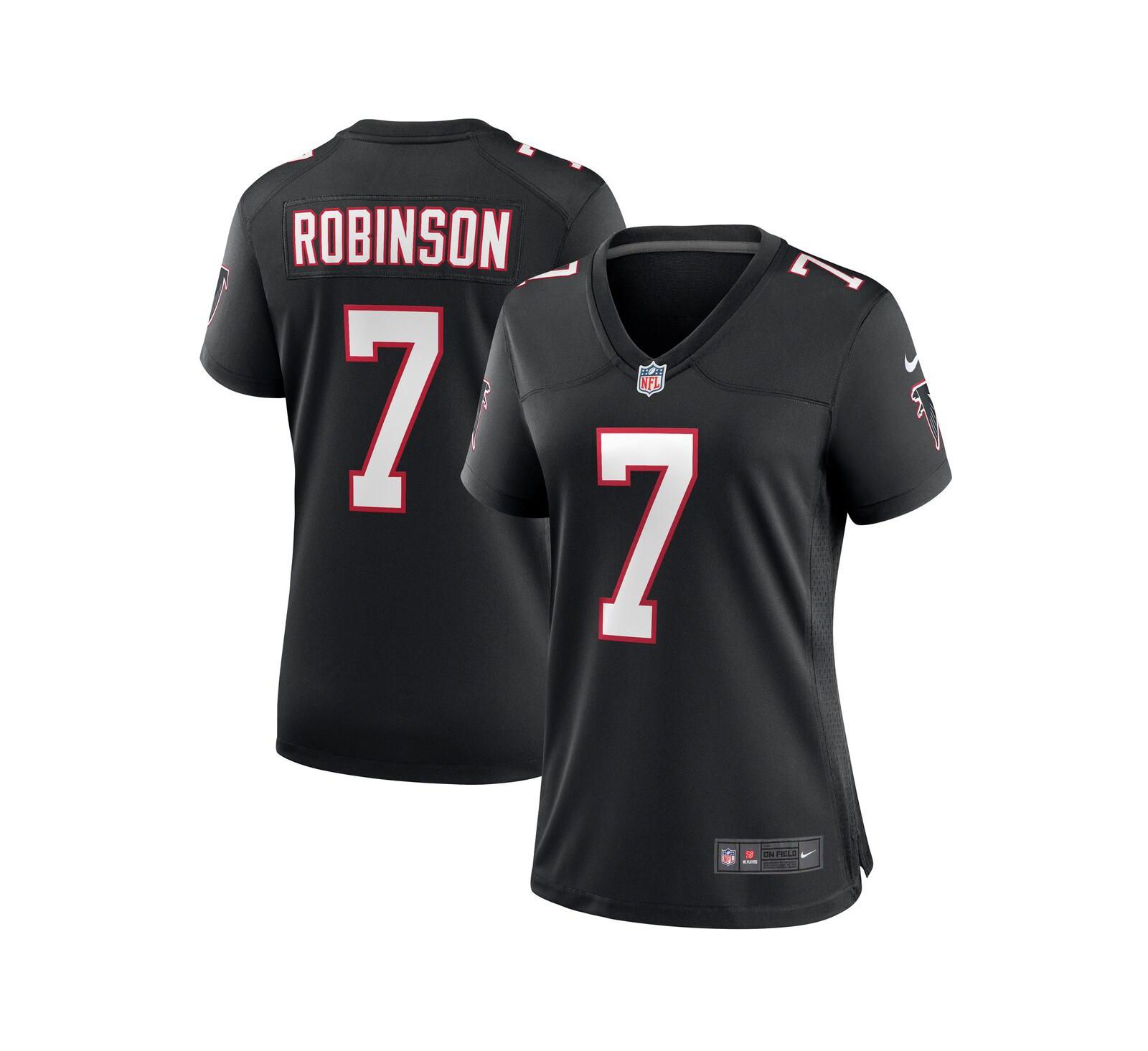 Nike Women's Bijan Robinson Black Atlanta Falcons Alternate Game Jersey