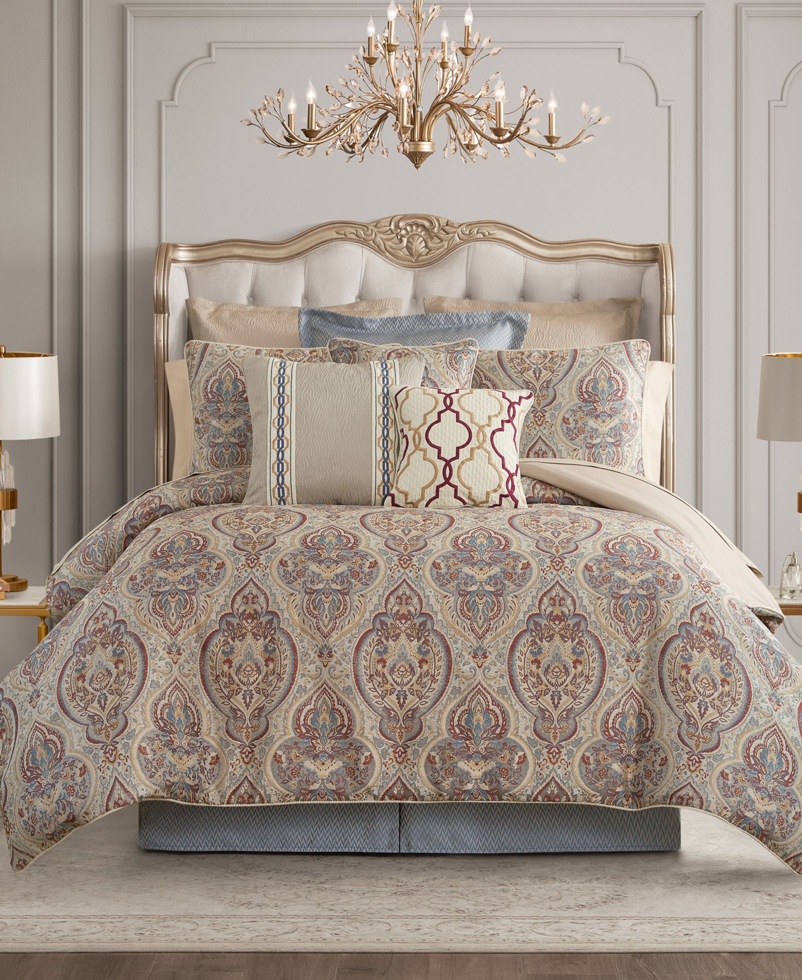 Waterford Lewiston 4-Pc. Comforter Set, Queen