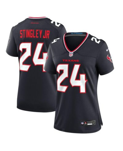 Nike женская джерси Houston Texans, игрок Derek Stingley Jr., темно-синий цвет