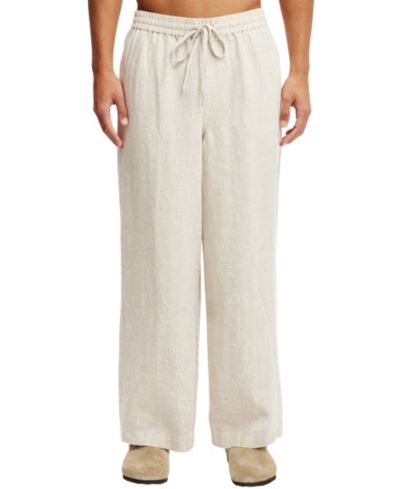 COTTON ON Men's Super Baggy Linen Pant
