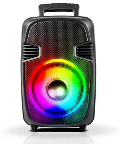 TOPTECH Bluetooth-колонка для вечеринок BULL-8, 8" Woofer, 3000W, Disco Light