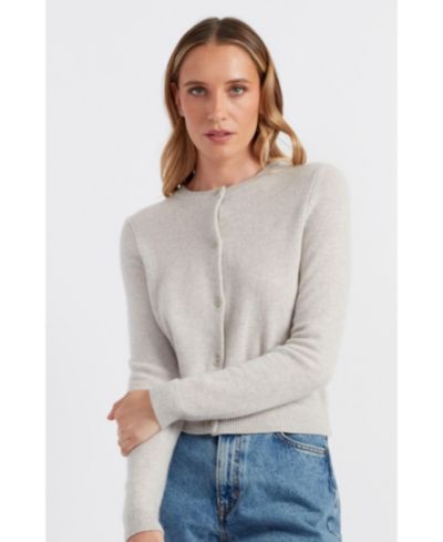 Chinti & Parker Women's Chinti and Parker Pure Cashmere Summer Cropped Cardigan