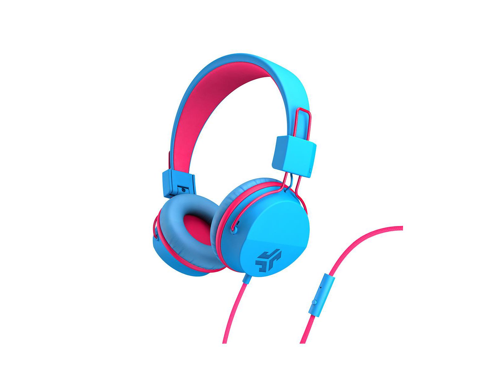 Jlab JBuddies Studio Wired Volume-Limiter Folding Kids' On-Ear Headphones