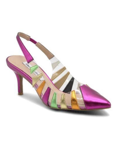 Charles David Women's Alon Slingback High Heel Stiletto Heel Cutouts