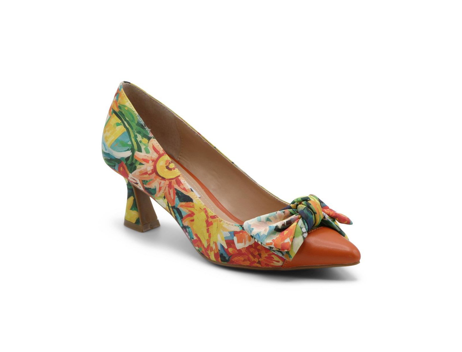 Charles David Womens Adren Mid Heel Dress Pump Bow
