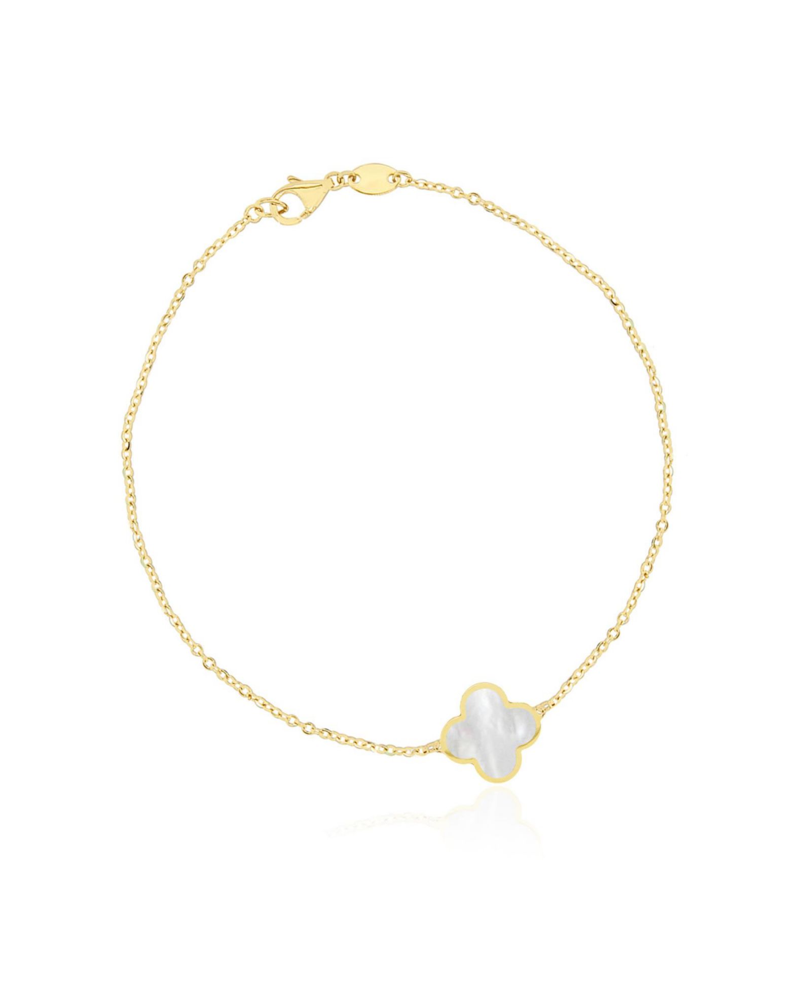 Браслет The Lovery Mother of Pearl Single Clover