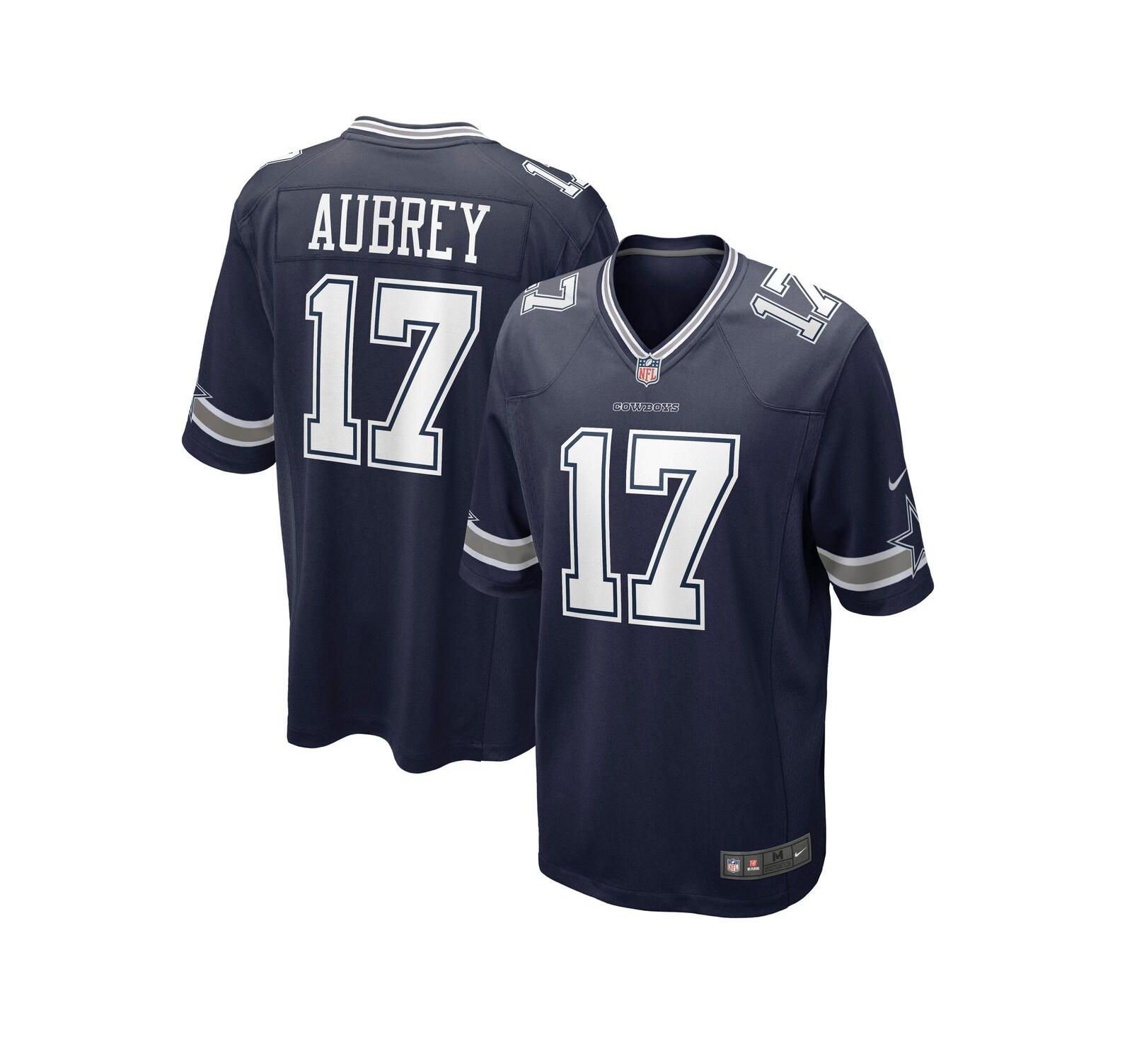 Nike Men's Brandon Aubrey Navy Dallas Cowboys Team Game Jersey