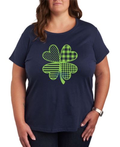 Hybrid Apparel Plus Size T-Shirt с графическим принтом Shamrock