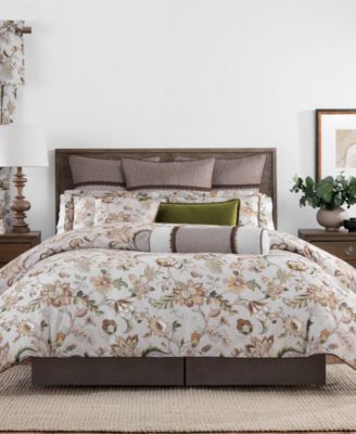 Rose Tree Esmeralda Jacobean Print 4-Pc. Comforter Set, Queen