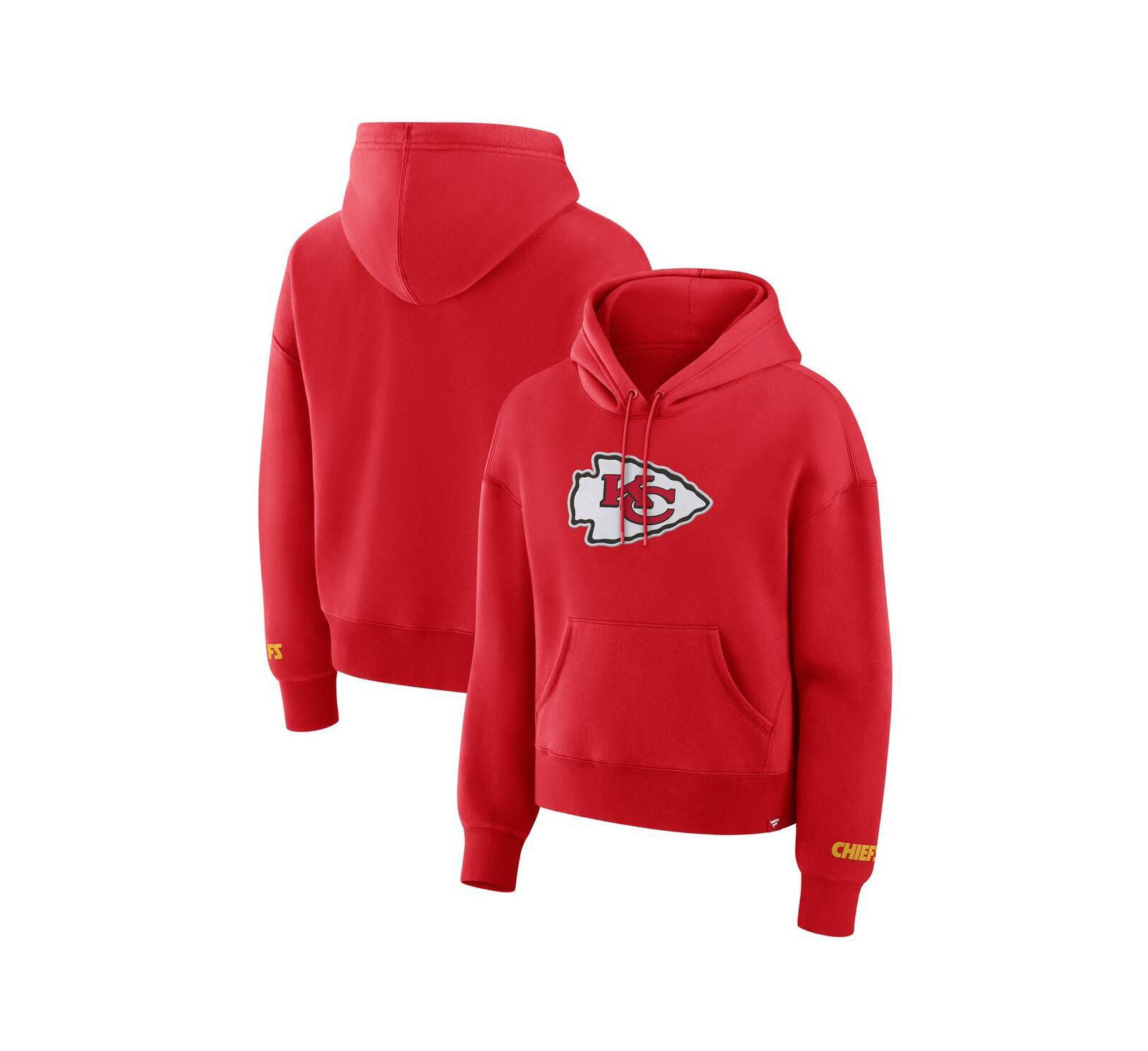 Fanatics Women's Red Kansas City Chiefs Legacy Fleece Pullover Hoodie