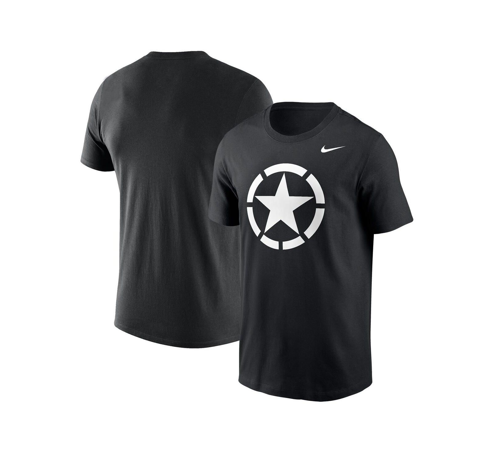 Мужская футболка Nike Black Army Black Knights 2024 Rivalry Collection Star