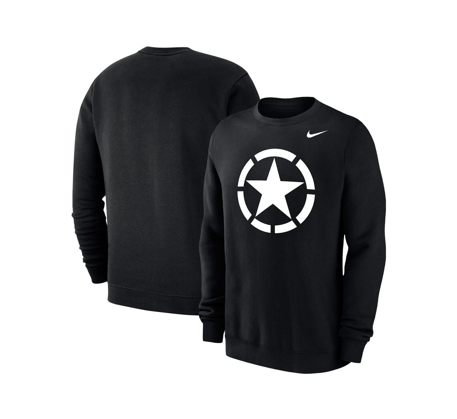 Nike Men's Black Army Black Knights 2024 Rivalry Collection Club Fleece Sweatshirt