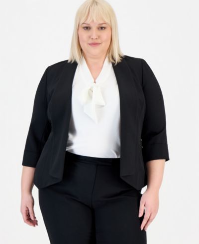 Kasper мягкий блейзер свободного кроя Plus Size