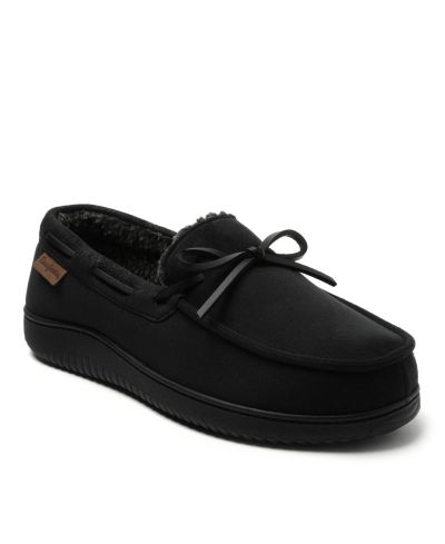 Мужские тапочки Dearfoams Pierce Microsuede Moccasin