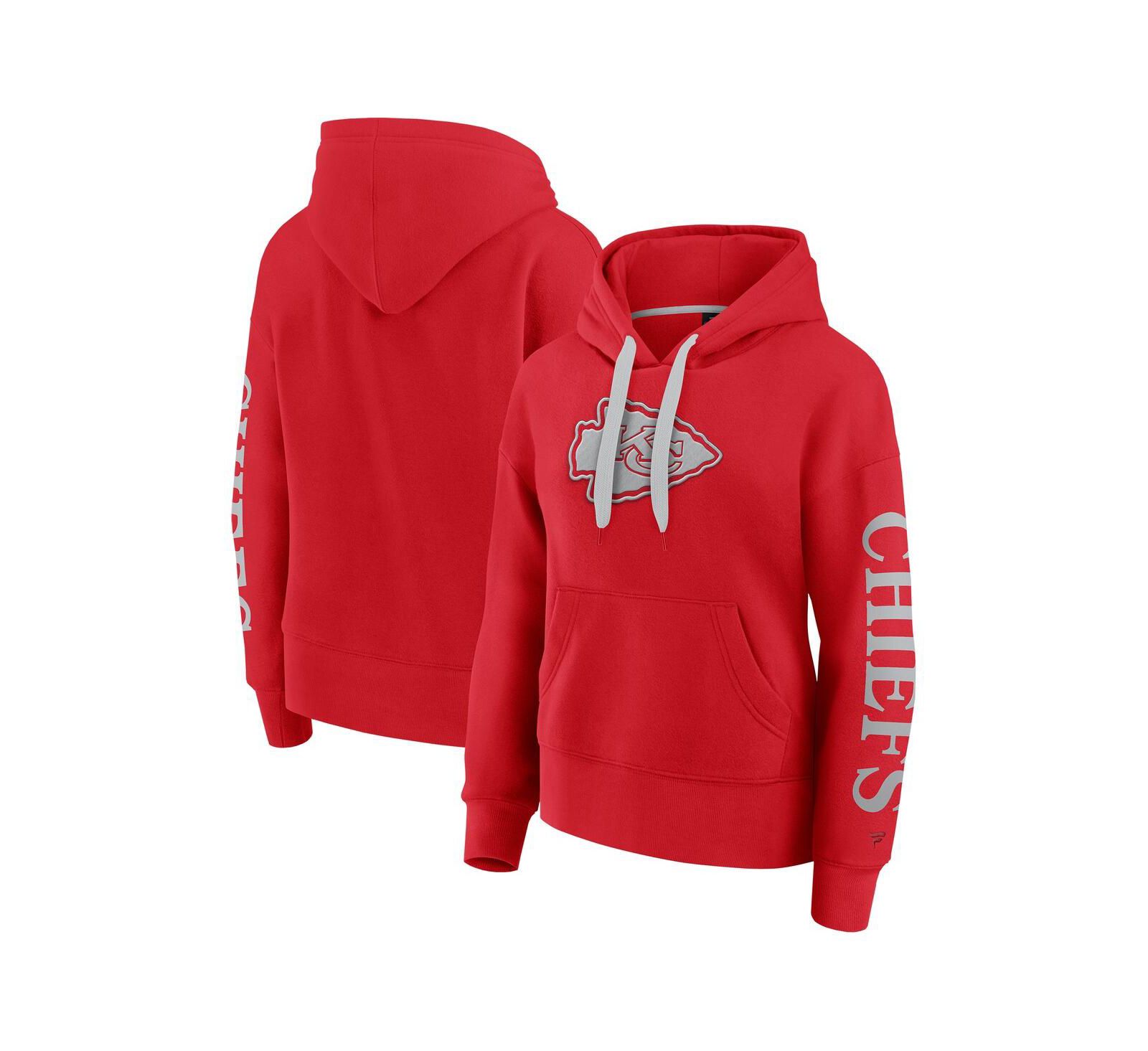 Женское худи Fanatics Red Kansas City Chiefs Elements Next Pullover