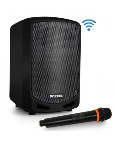 Pyle PSBT65A Bluetooth Karaoke Wireless-Microphone PA Speaker
