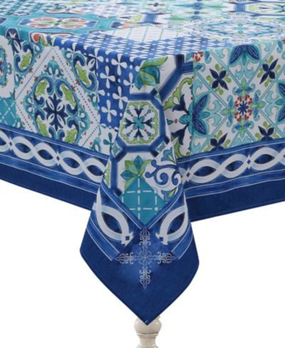 Laural Home Callisto Tiles скатерть 70" x 84"