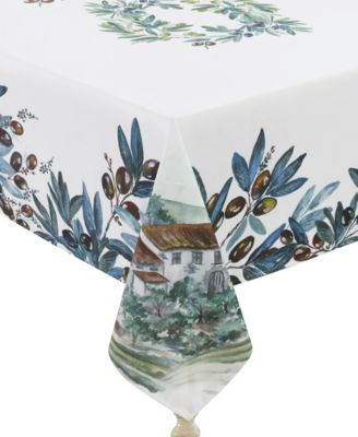 Скатерть Laural Home Olive Grove, 70" x 120"