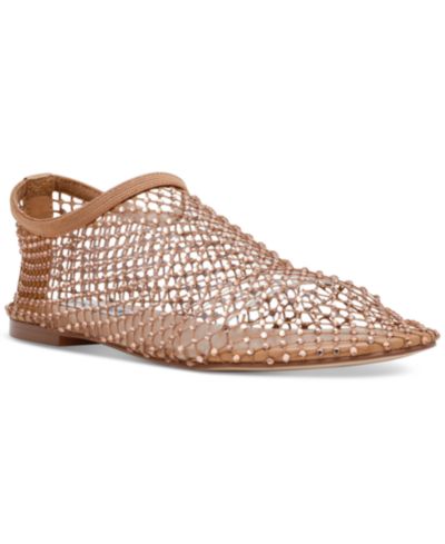 Steve Madden Женские сандалии Mino Mesh Rhinestone Flats