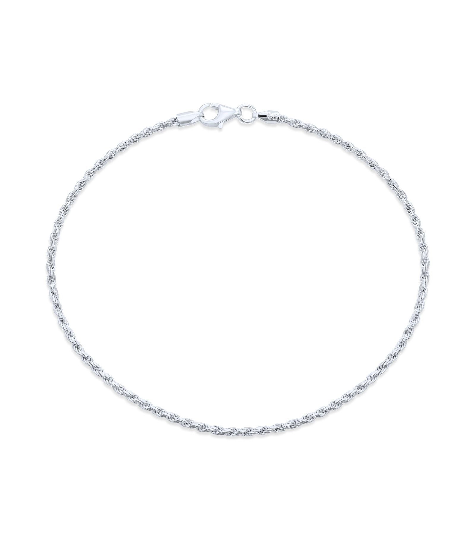 Bling Jewelry Anklet Gold Plated .925 Sterling Silver