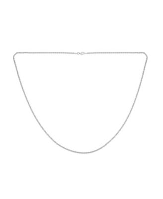 Bling Jewelry Chain Link Necklace Sterling Silver