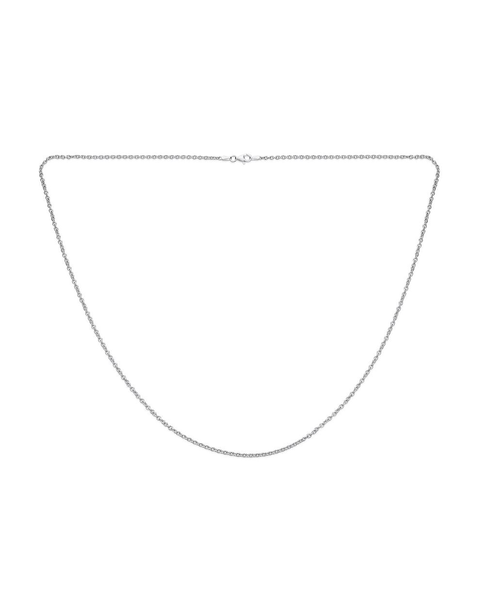 Bling Jewelry ожерелье цепь Rolo 14K Yellow Plated Silver 16-24 Inch