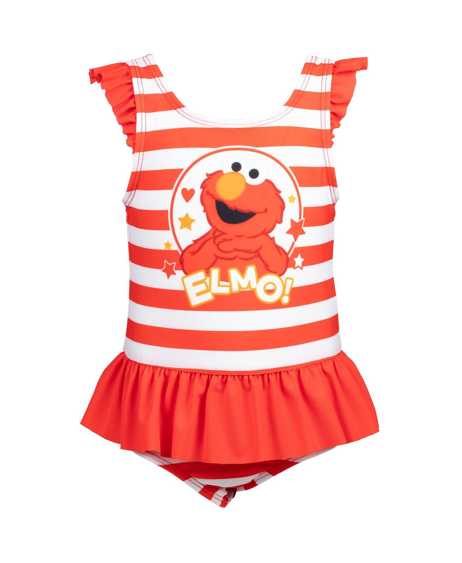Детский цельный купальник Sesame Street Elmo для девочек