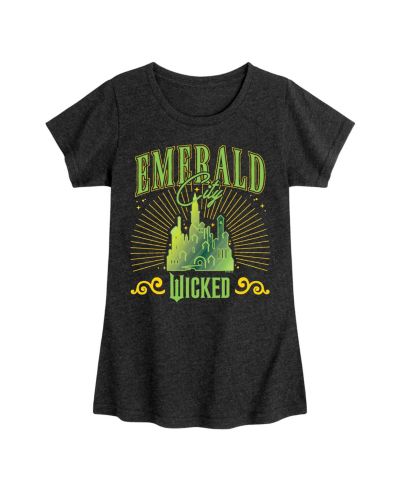 Детская футболка Wicked Little Girls Emerald City Graphic