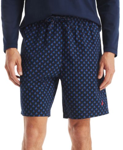 Мужские шорты для сна Nautica Sailboat Print Poplin 8"