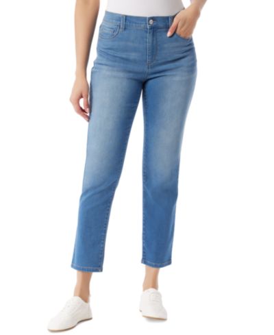 Женские джинсы Gloria Vanderbilt Cali Straight-Leg Ankle Knitology