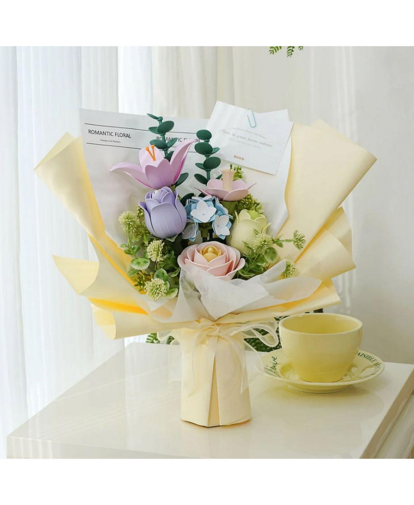 3D Пазл Robotime Flower DIY Assembly Craft