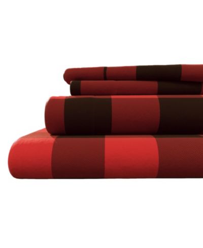 Buffalo check - red/black