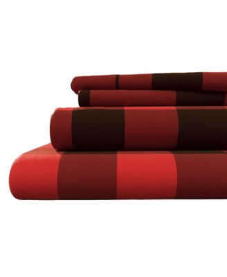 Buffalo check - red/black