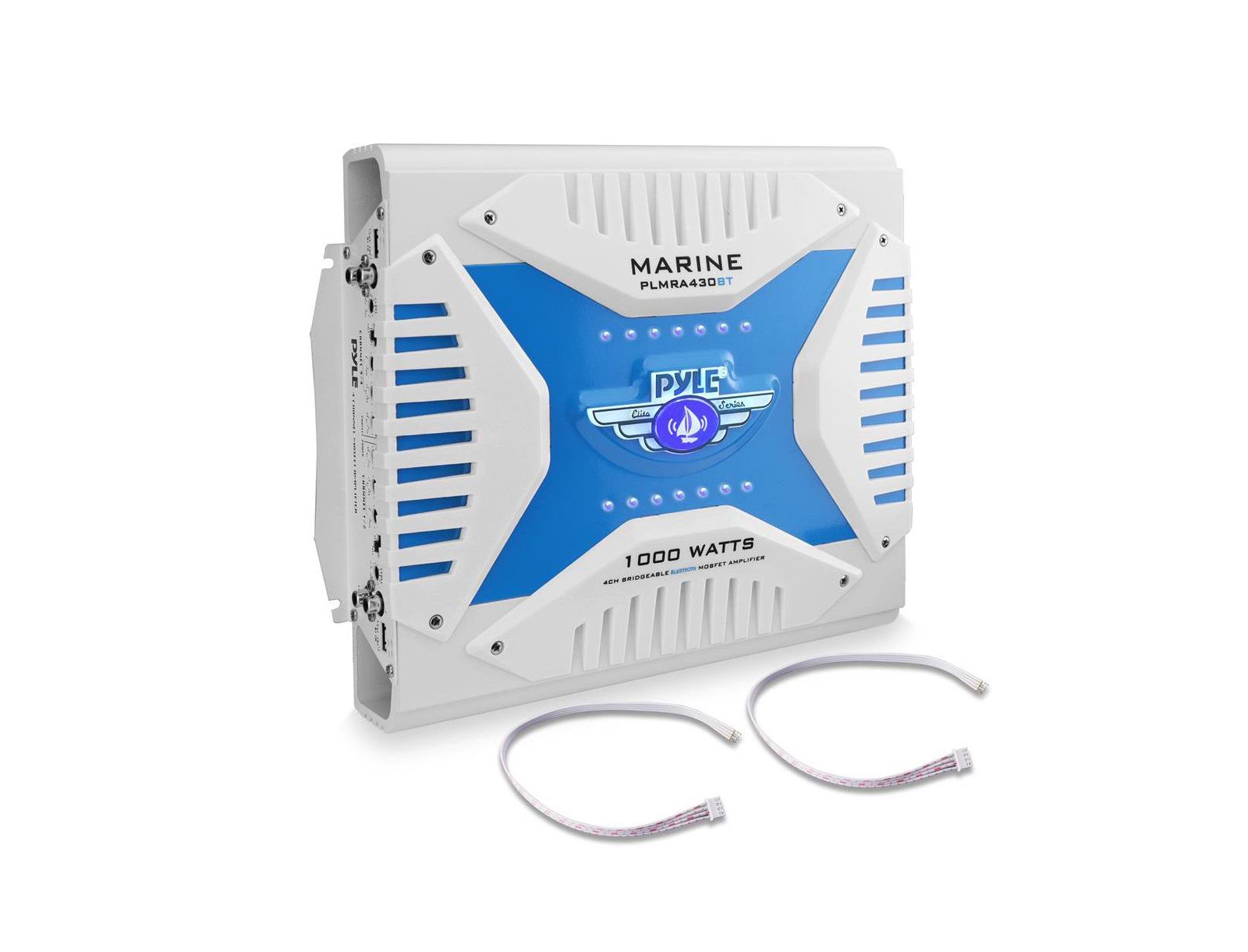 Pyle 4-канальный морской Bluetooth усилитель - 1000 Watt Bridgeable