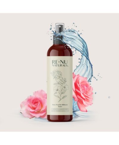 Тоник Renu Naturals с лепестками роз и гибискусом