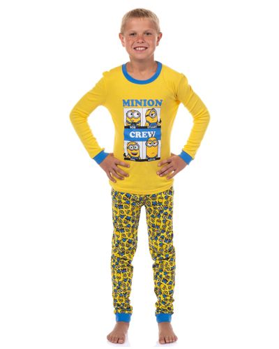 Детский комплект пижамы Despicable Me Big Boys Minions Crew 2PC