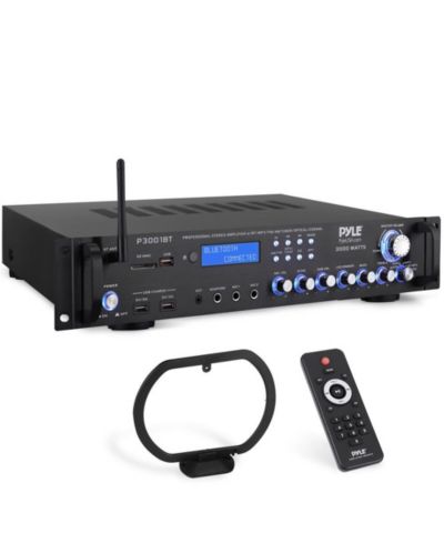 Гибридный Bluetooth усилитель Pyle — домашний преамплификатор с поддержкой MP3/USB/SD/AUX/FM (3000W MAX)