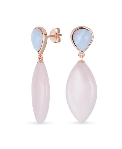 Bling Jewelry Fashion Statement Teardrop Black Onyx Gemstone Dangling Earring Gold Plated