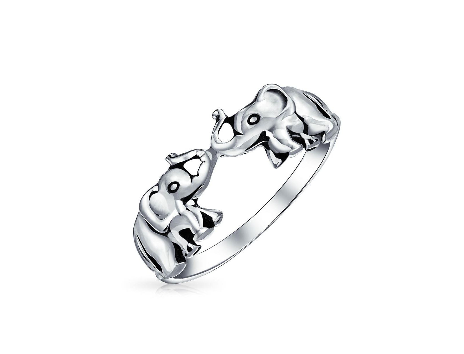 Bling Jewelry Sterling Silver Elephant Ring