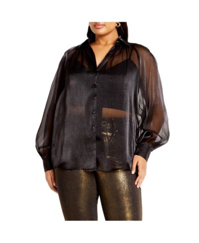 Рубашка CITY CHIC Iliana Plus Size