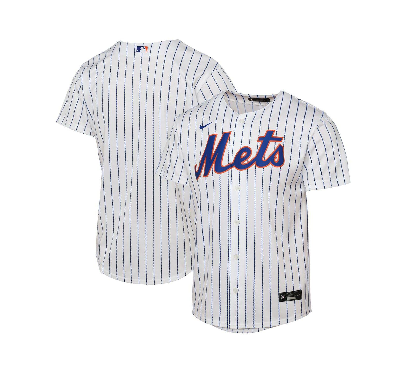 Детская джерси Nike White New York Mets Home Replica