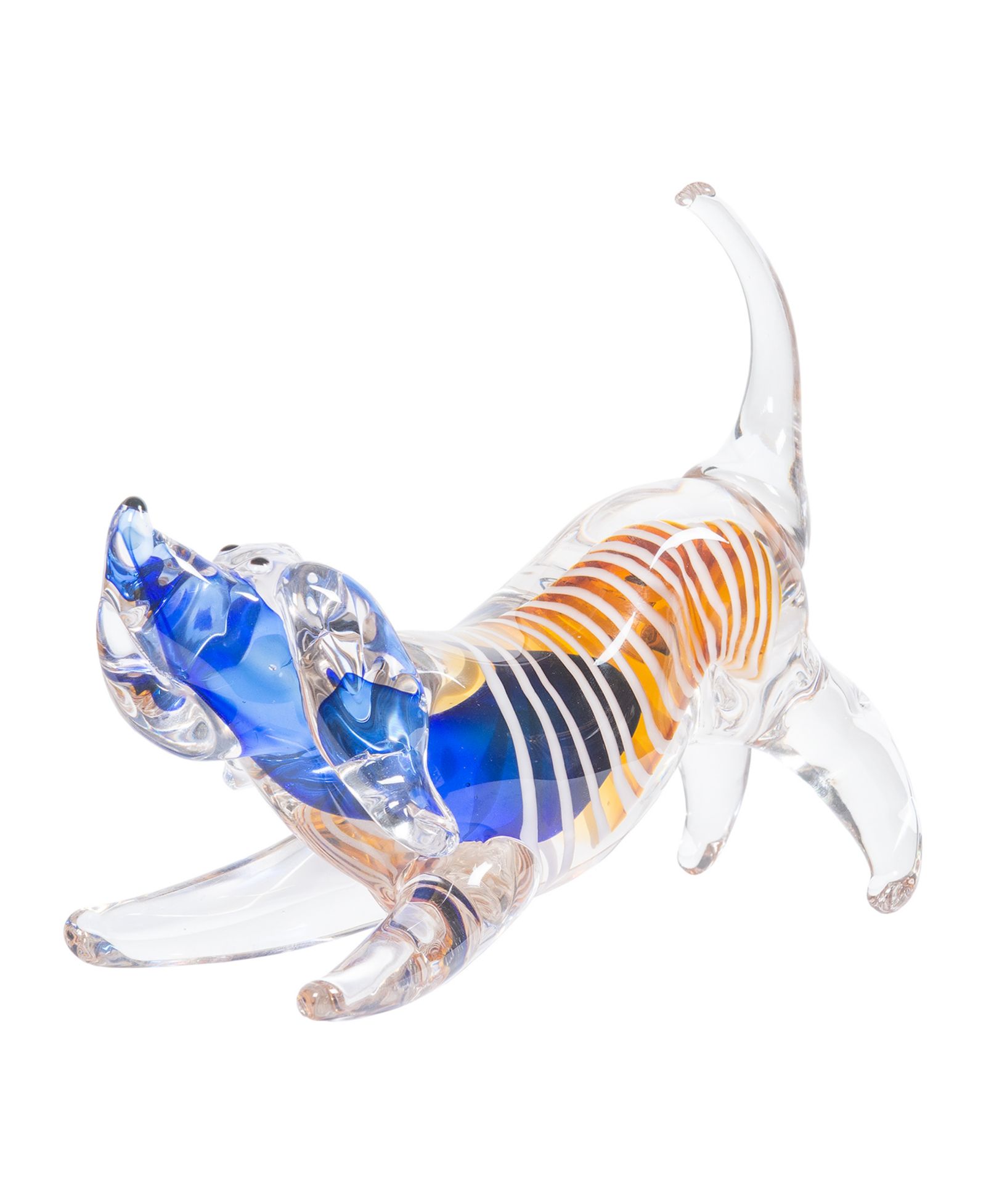 Стеклянная фигурка Dale Tiffany 8" Joey Dog Art Glass