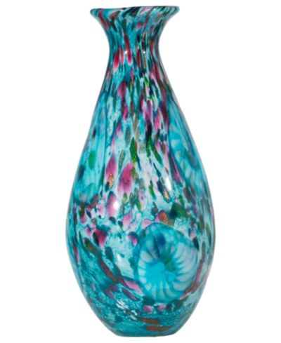 Dale Tiffany 17.25" ваза из цветного стекла