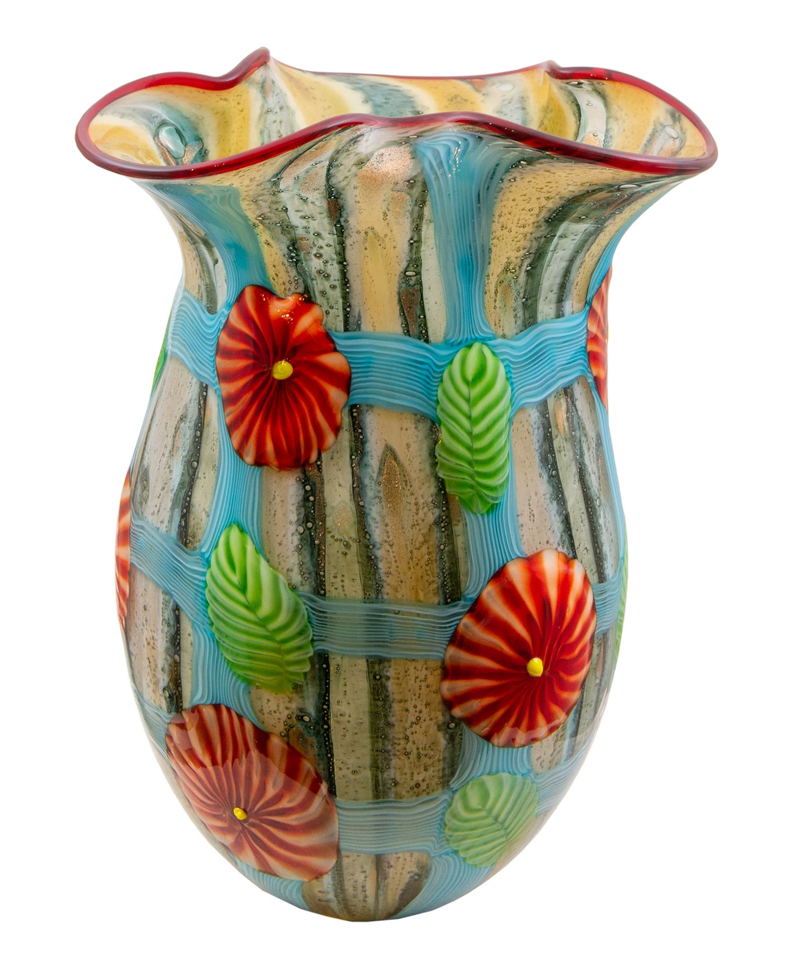 Dale Tiffany ваза Plazio Art Glass 13"