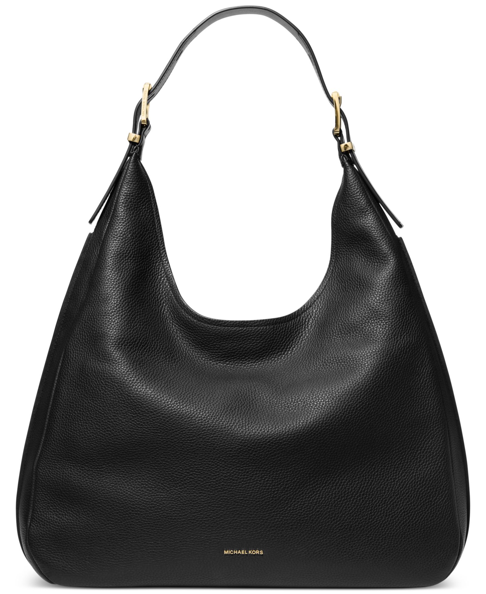 Michael Kors Nolita Large Leather Hobo Shoulder Bag