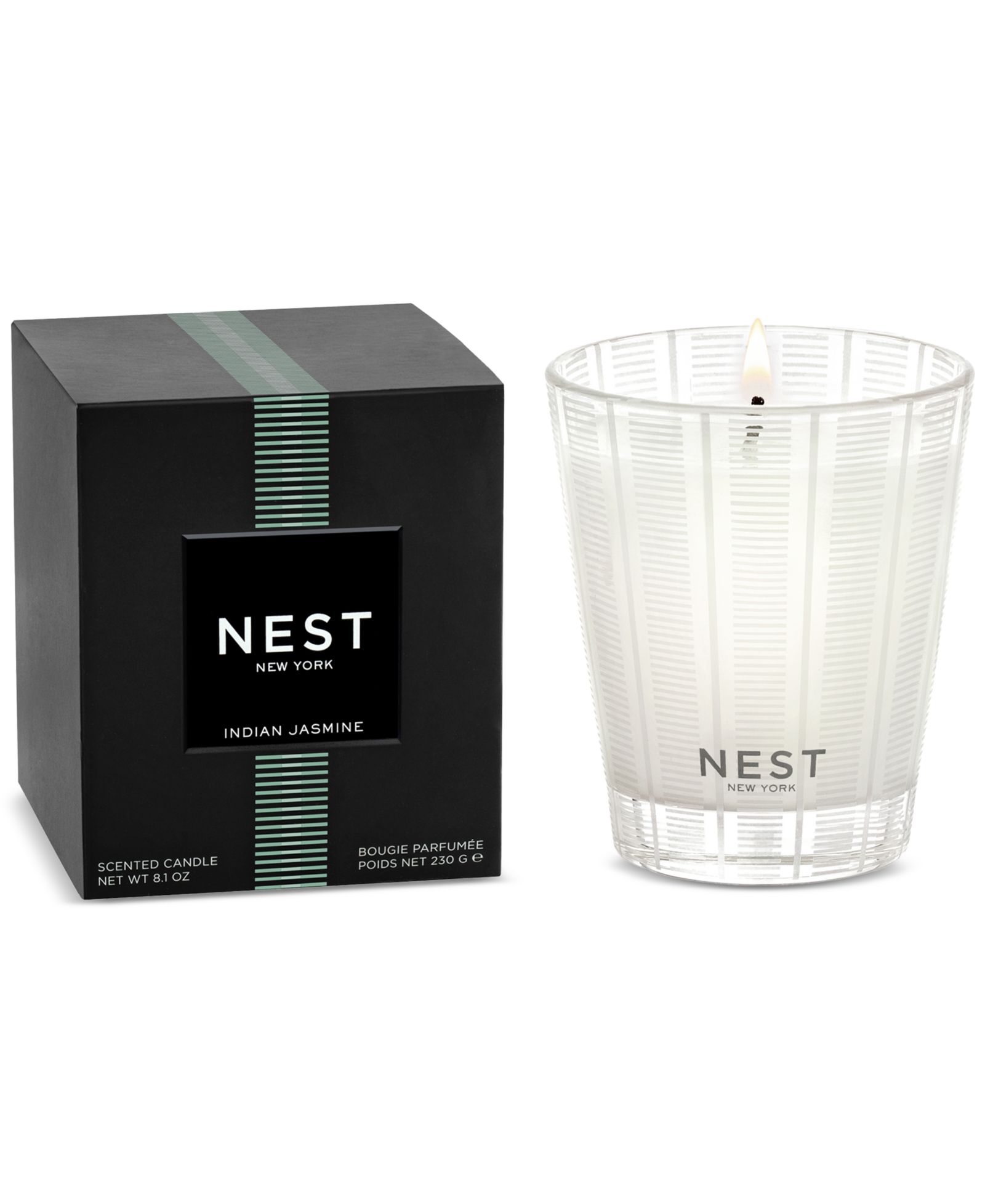 NEST New York Indian Jasmine Classic Candle, 8.1 oz.