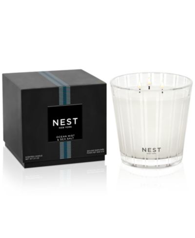 NEST New York Ocean Mist & Sea Salt 3-Wick Candle, 21.1 oz.