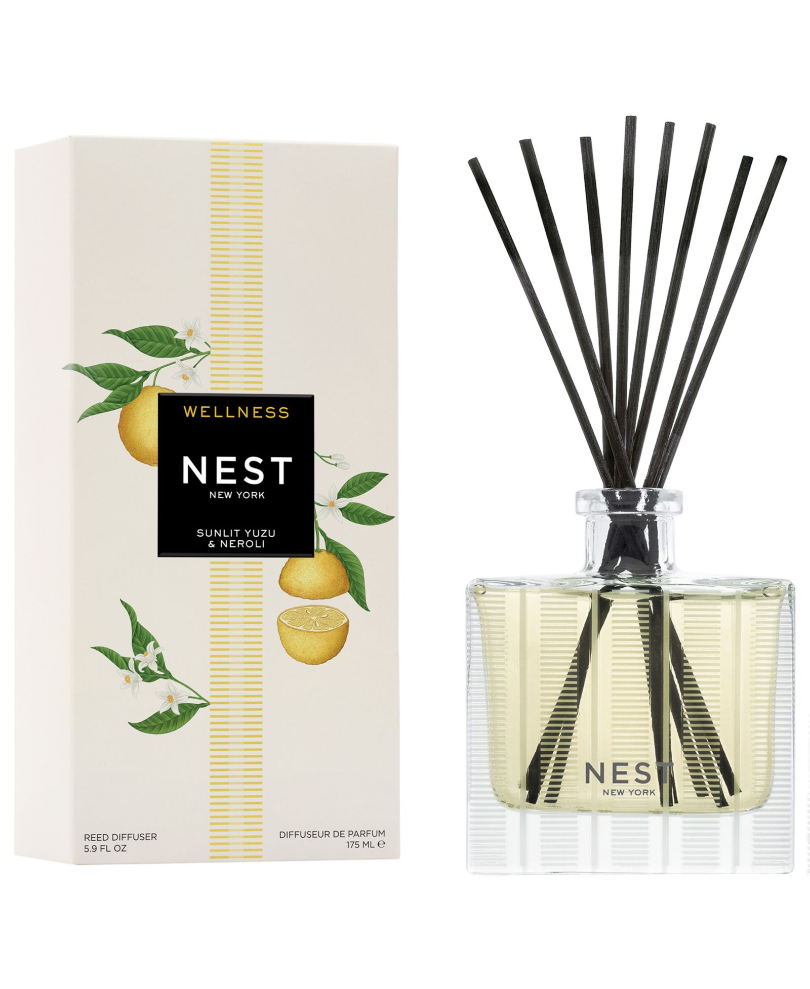 NEST New York Диффузор для дома Sunlit Yazu and Mandarin, 5.9 oz.