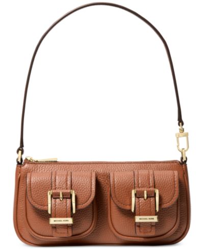 Michael Kors Zoe маленькая кожаная сумка через плечо