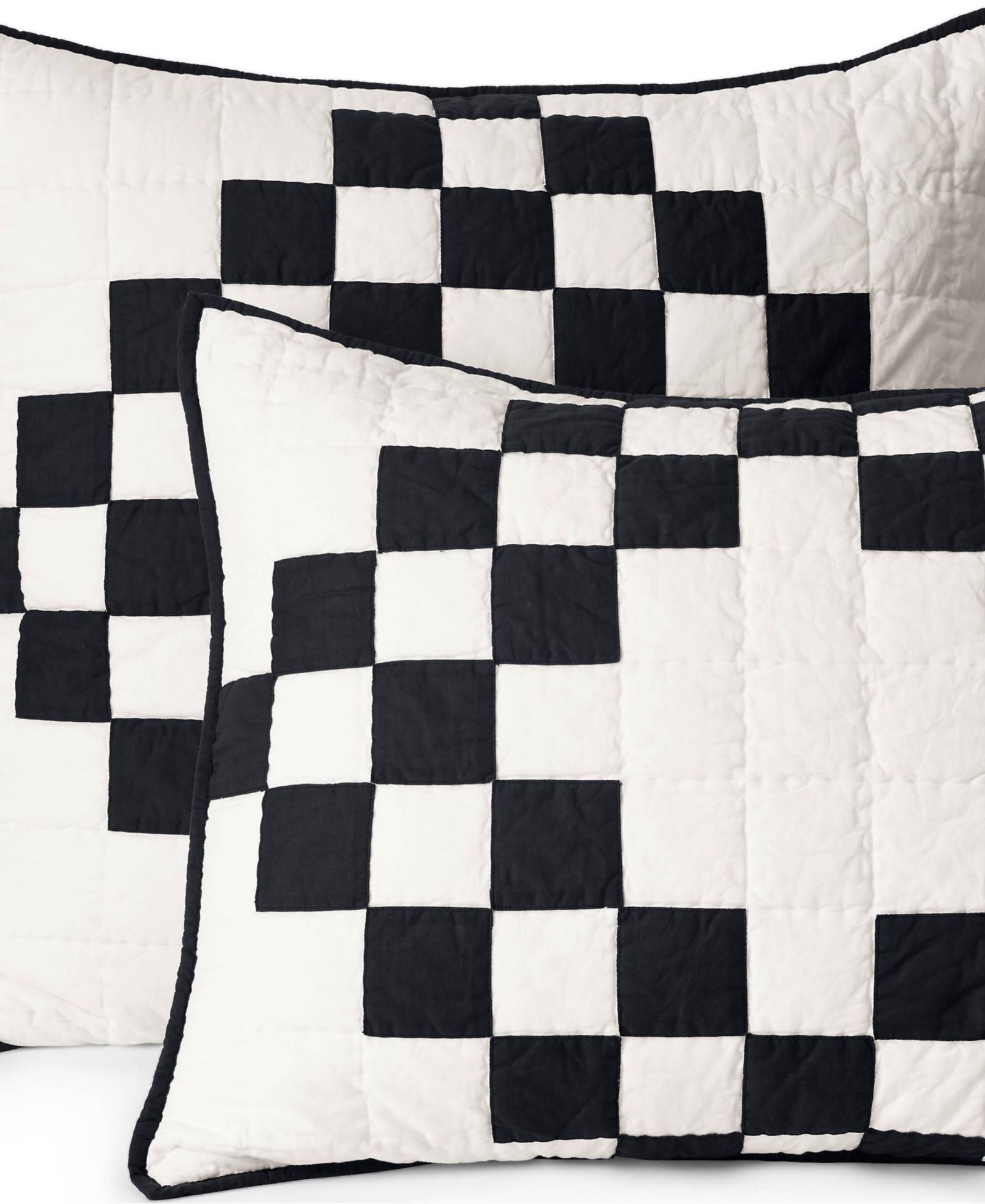 Lands' End Irish Chain Quilt Sham